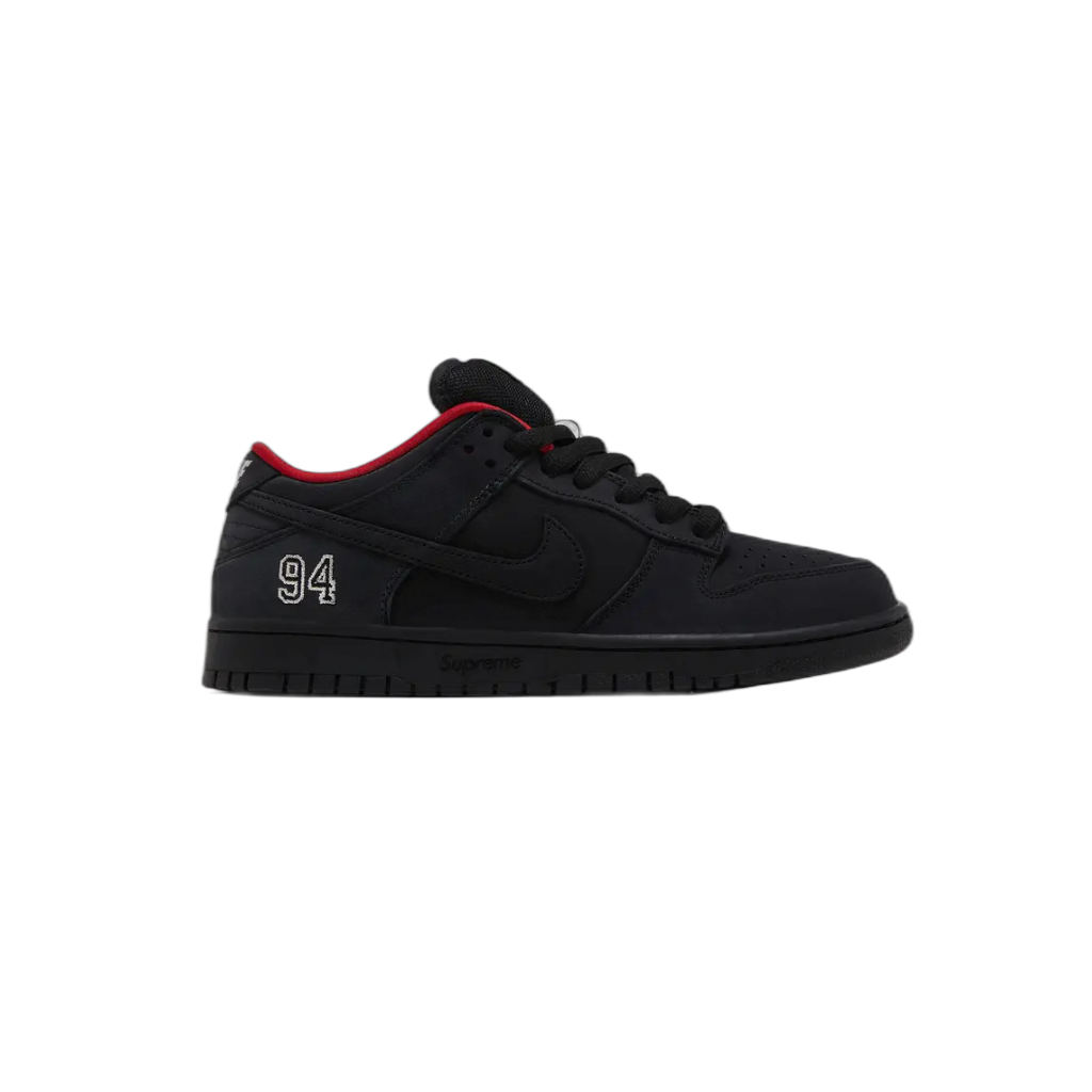 Supreme x Nike Dunk Low SB 'Black'